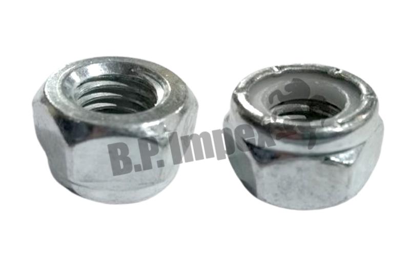 DIN 985 locking nut  Grade: 10 (if not, then Grade: 8)  Clear Zinc