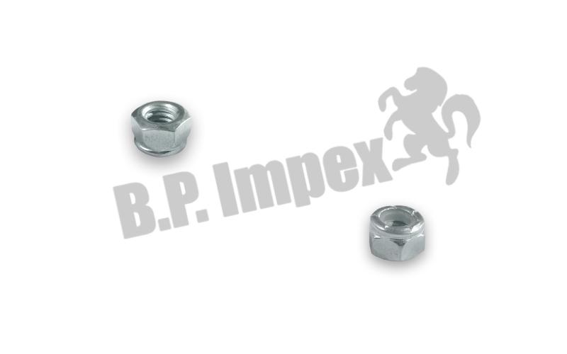 DIN 985 locking nut  Grade: 10 (if not, then Grade: 8)  Clear Zinc