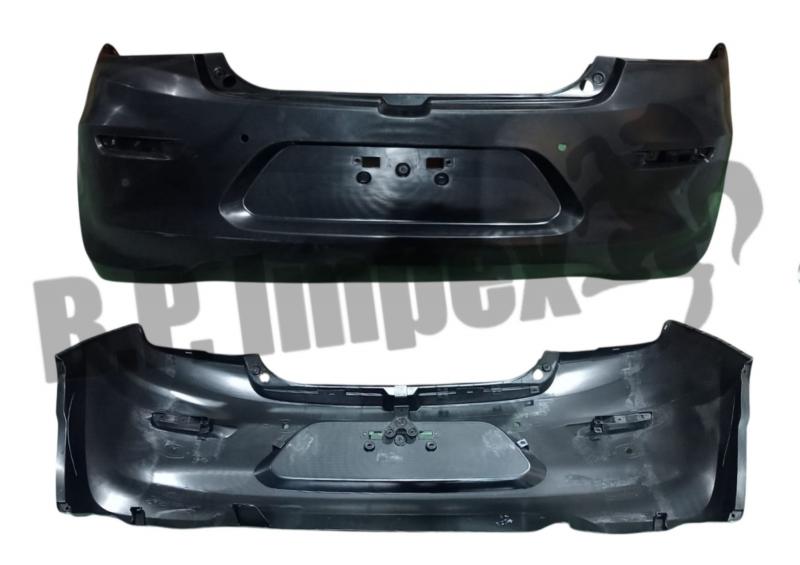 BUMPER, REAR (BLACK)