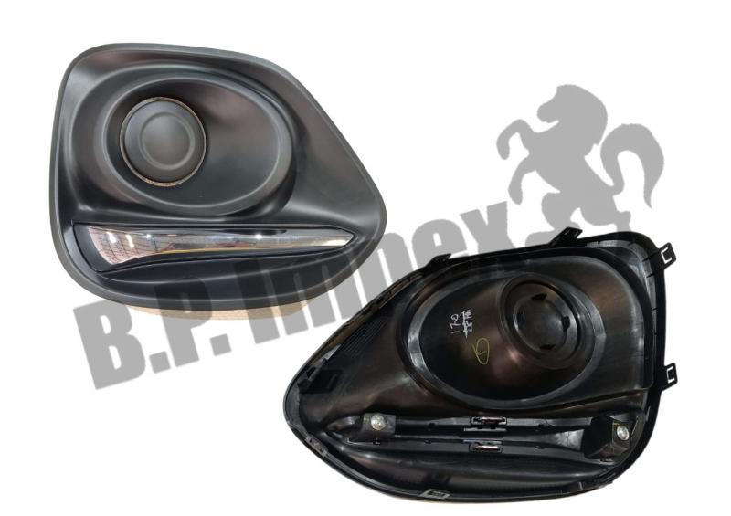 BEZEL FRONT FOG LAMP LH CHROME BLACK
