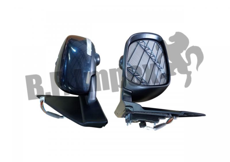 MIRROR ASSY RR VIEW LH (BLACK)