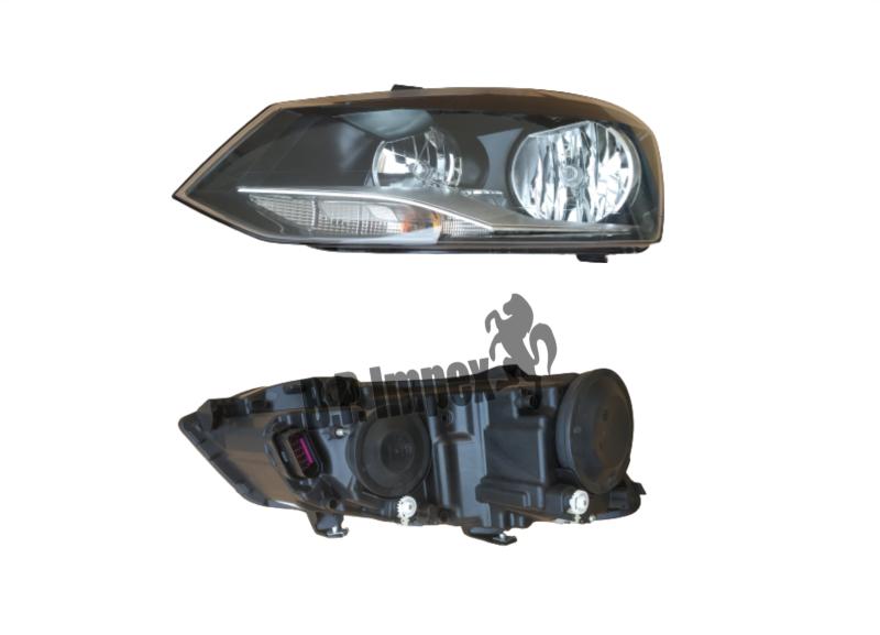 HALOGEN TWIN HEADLIGHTS LH