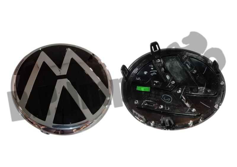 VW EMBLEM BLACK BRIGHT CHROME