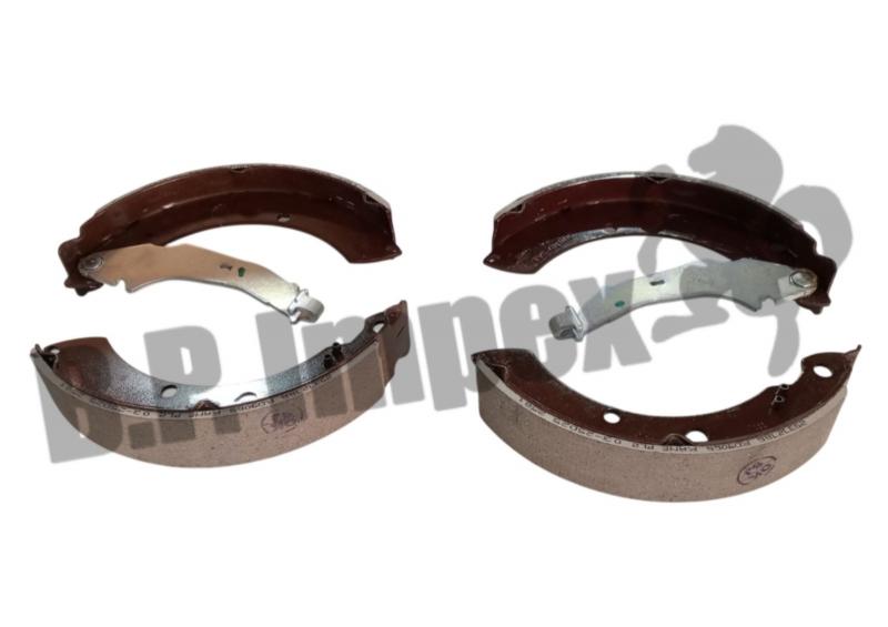 1 set brake shoes with linings