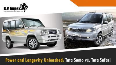 Power and Longevity Unleashed: Tata Sumo vs. Tata Safari