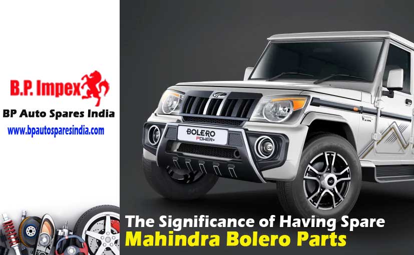 Mahindra Bolero Parts