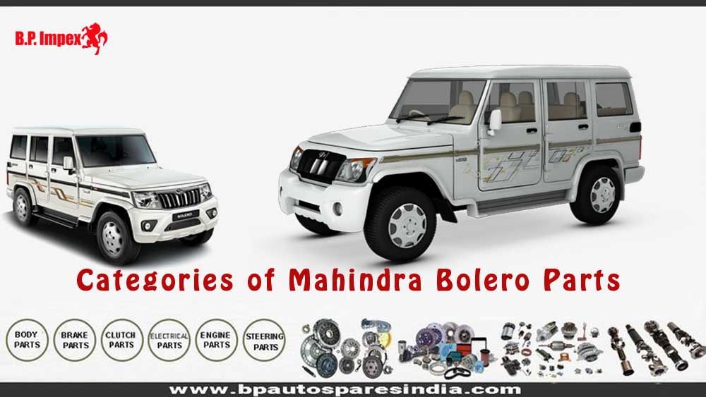 Categories of Mahindra Bolero Parts Online