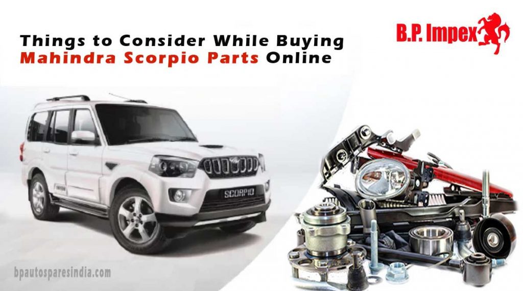 Mahindra Scorpio Parts