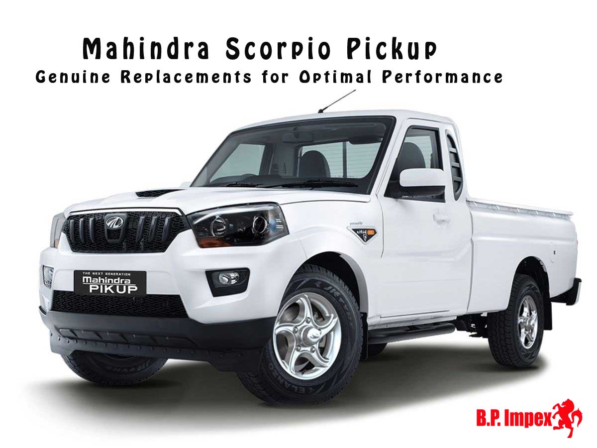 Mahindra Scorpio Pickup Spare Parts
