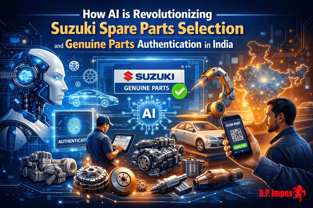 How AI is Revolutionizing Suzuki Spare Parts Selection and Genuine Parts Authentication in India