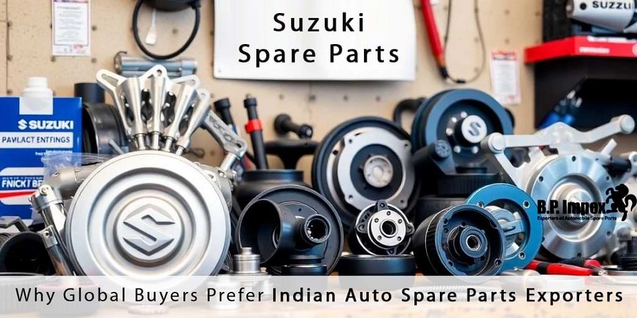 Why Global Buyers Prefer Indian Auto Spare Parts Exporters