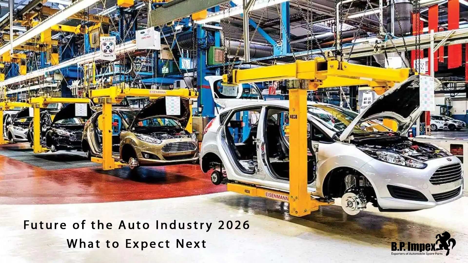 Future of the Auto Industry 2026: What to Expect Next