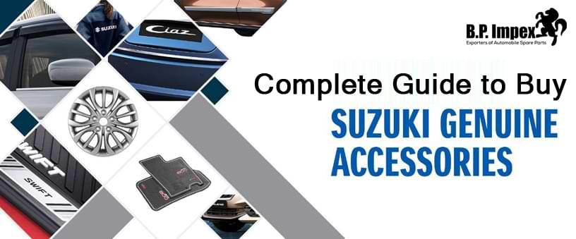 Complete Guide to Buy Suzuki Genuine Spare Parts Online