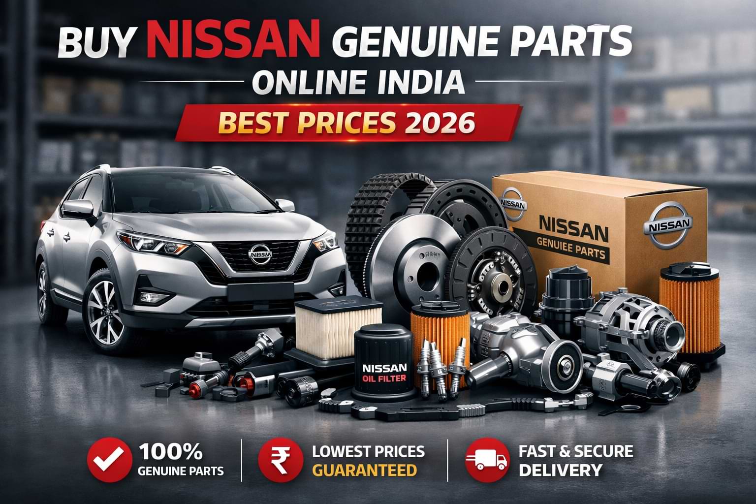 Buy Nissan Genuine Parts Online India | Best Prices 2026