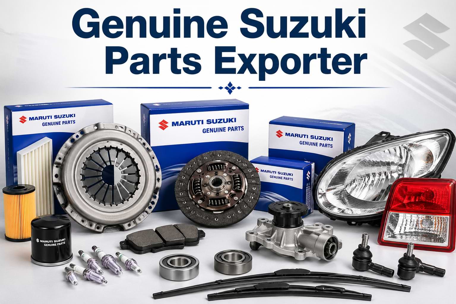 Genuine Suzuki Parts Exporter – Buy Spare Parts Online