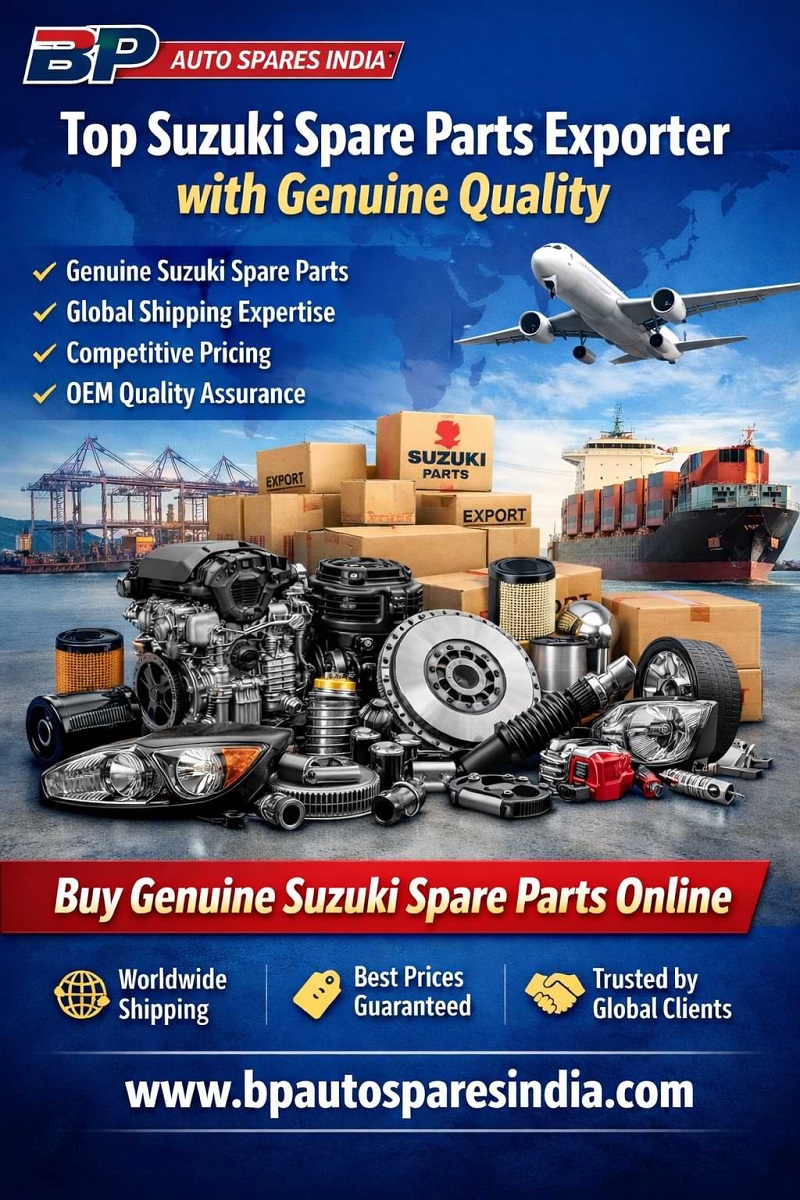 Top Suzuki Spare Parts Exporter with Genuine Quality