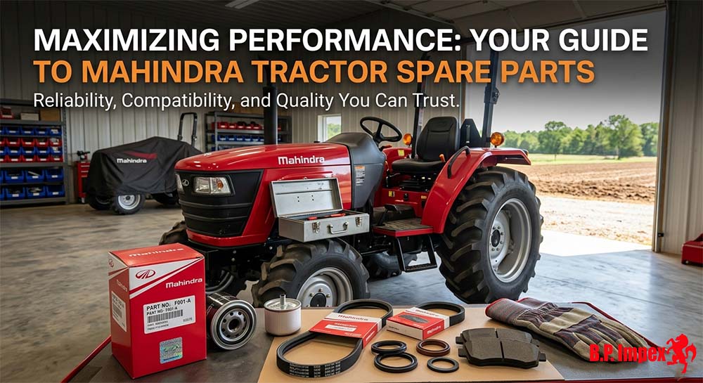 Keeping Your Machinery Efficient: A Guide to Mahindra Tractor Spare Parts