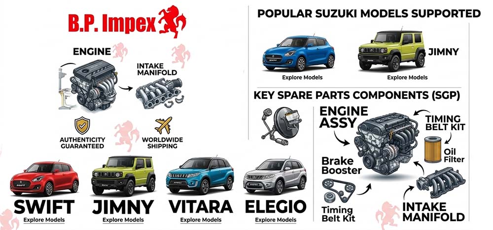 Find Any Suzuki Parts in Seconds: Access the Official Suzuki Catalog and Search by VIN for Free
