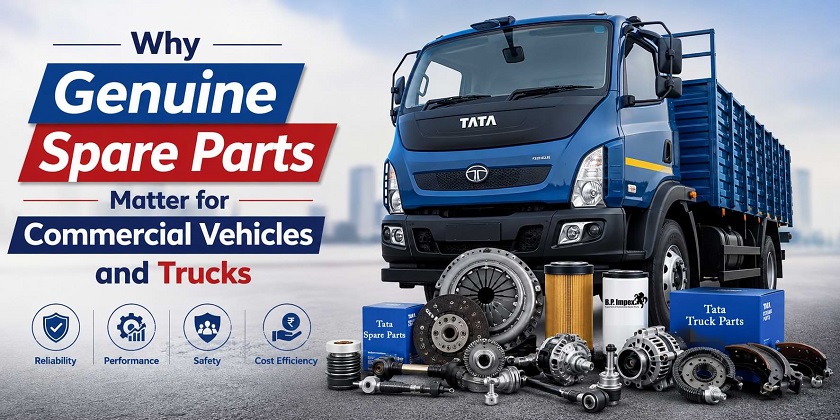 Why Genuine Spare Parts Matter for Commercial Vehicles and Trucks