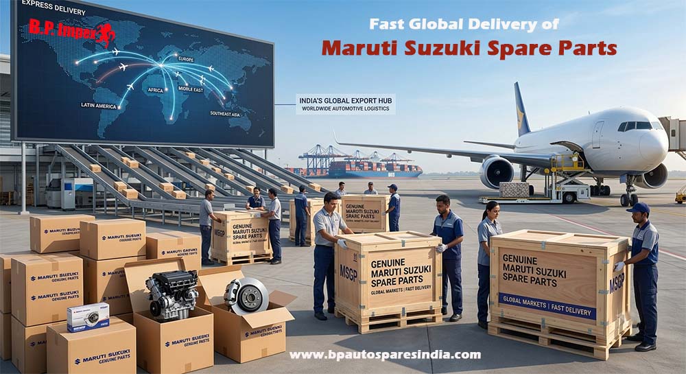 Fast Global Delivery of Maruti Suzuki Spare Parts