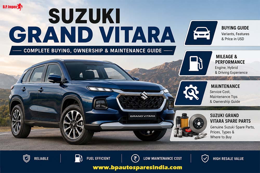 Suzuki Grand Vitara: Complete Buying, Maintenance & Spare Parts Guide