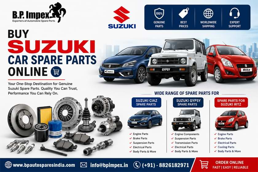 A Complete Guide to Genuine Suzuki Parts for Every Model