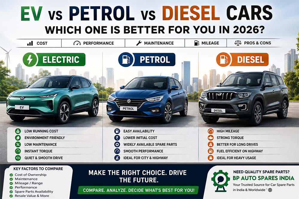 EV vs Petrol vs Diesel Cars: Which One Is Better for You in 2026?