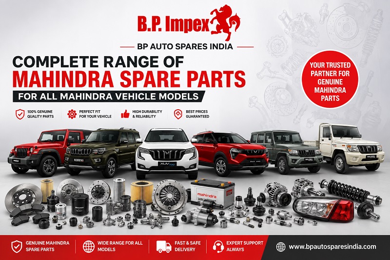 View the Complete List of Mahindra Spare Parts for All Mahindra Vehicle Models