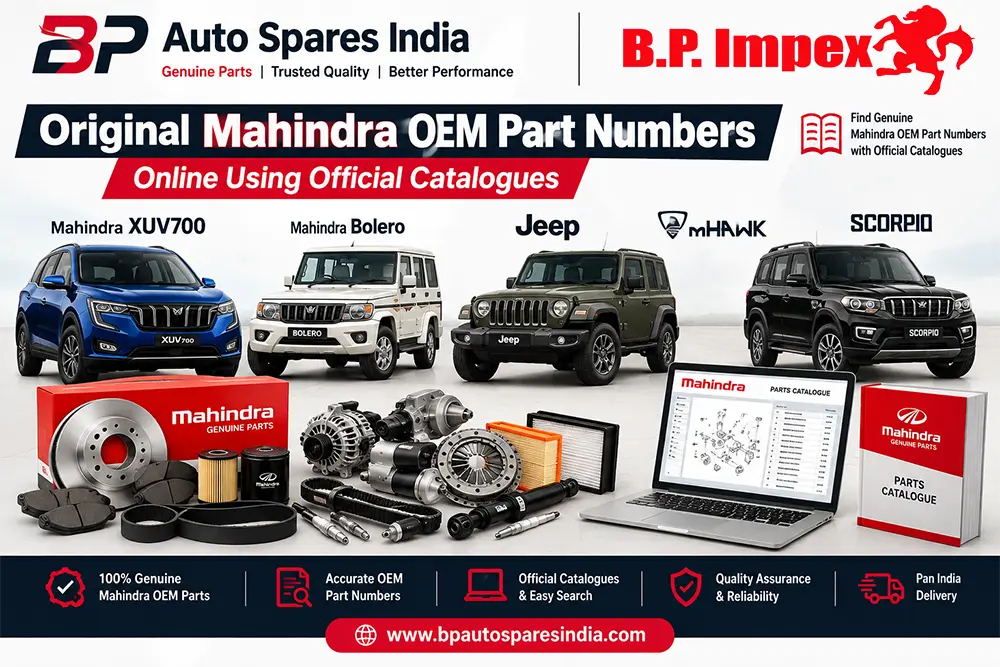 How to Find Original Mahindra OEM Part Numbers Online Using Official Catalogues