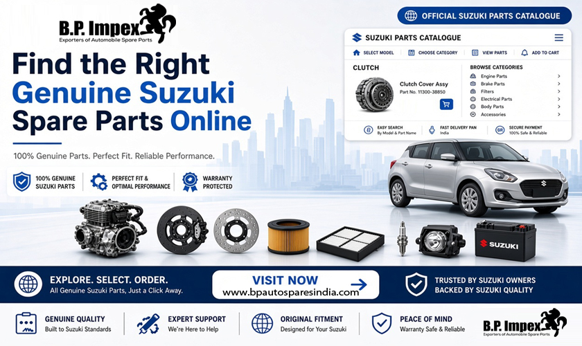 Suzuki Parts Catalogue: Find the Right Genuine Suzuki Spare Parts Online
