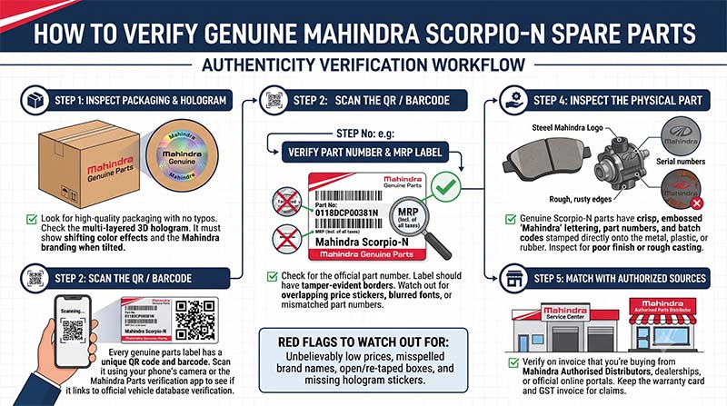 Mahindra Scorpio-N spare parts