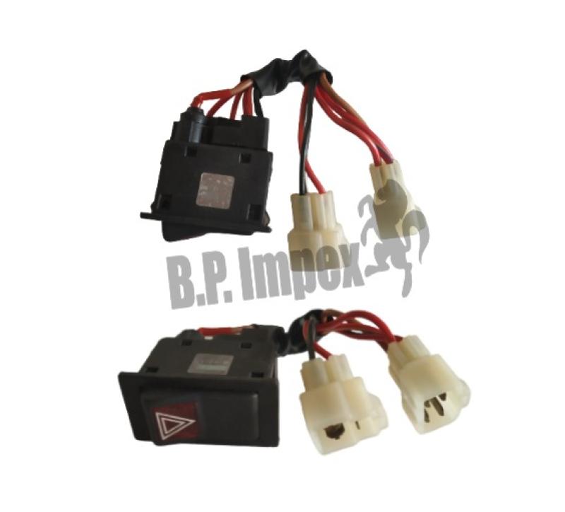 HAZARD WARNING SWITCH WITH COUPLER