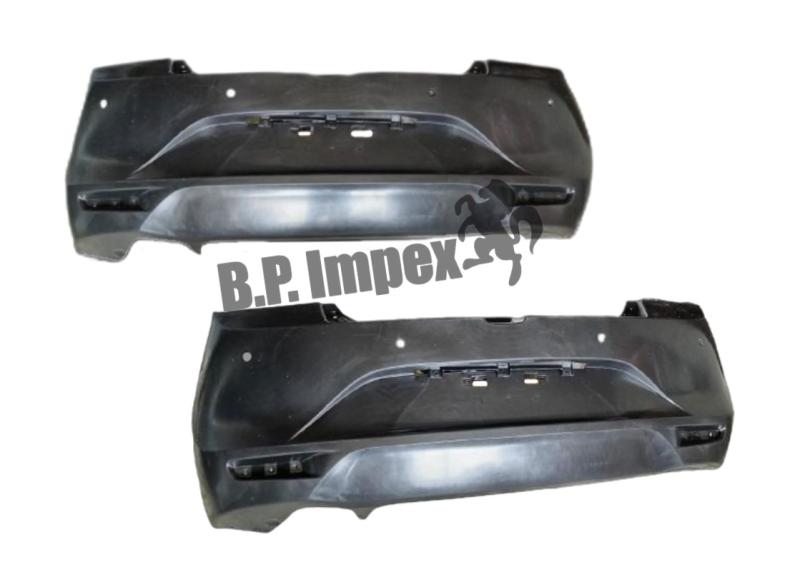 BUMPER REAR (BLACK) WITH SENSOR HOLE