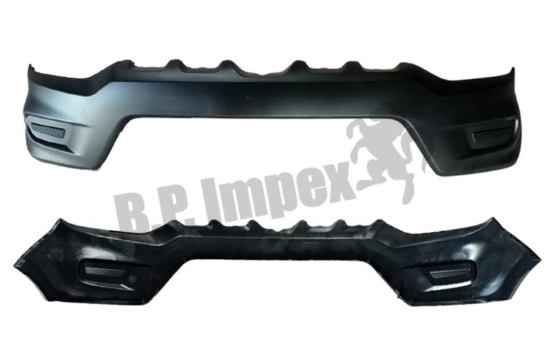 BUMPER, FRONT UPPER (BLACK)
