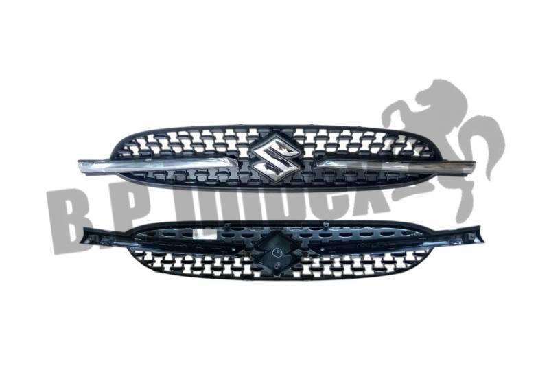 GRILLE, RADIATOR UPPER (BLACK/CHROME)