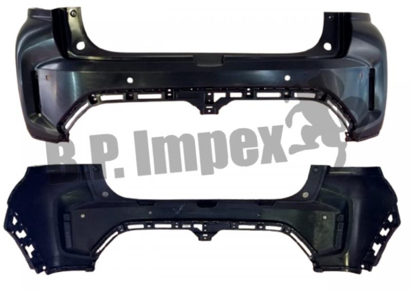 BUMPER, REAR (BLACK)