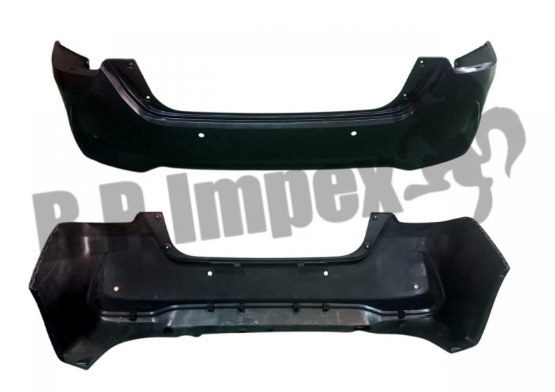 BUMPER, REAR (BLACK)