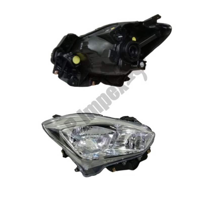 UNITE HEAD LAMP RH LHD