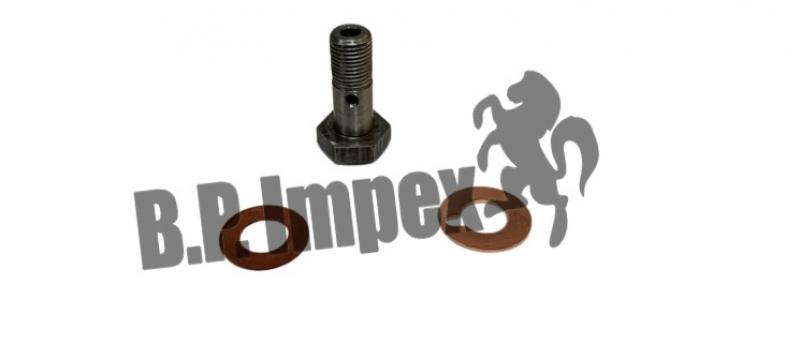 OIL PRESSURE REDUCING VALVE WITH 2 WASHERS FOR NOZZLE